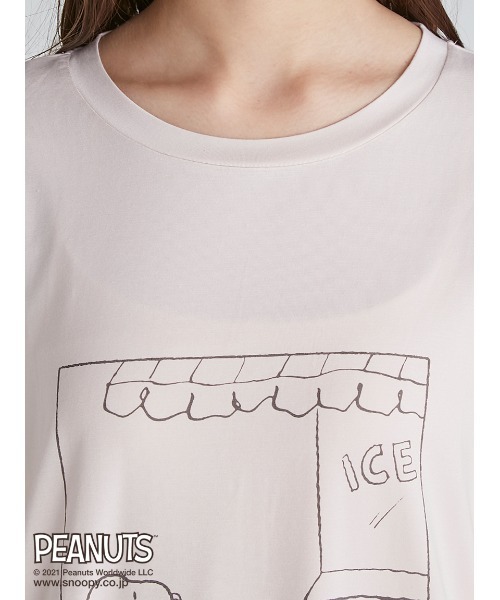 PEANUTS】ワンポイントTシャツ&ショートパンツSET