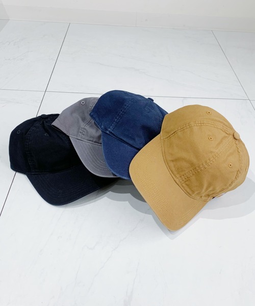 Carhartt(カーハート)の「【Carhartt カーハート】ウォッシュドツイルキャップ Cotton Canvas Cap(キャップ・レディース・ブラック/ネイビー/ブラウン/グレー・FREE)」の19枚目の写真