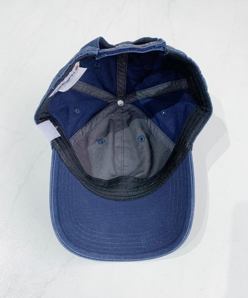 Carhartt(カーハート)の「【Carhartt カーハート】ウォッシュドツイルキャップ Cotton Canvas Cap(キャップ・レディース・ブラック/ネイビー/ブラウン/グレー・FREE)」の6枚目の写真