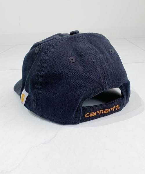 Carhartt(カーハート)の「【Carhartt カーハート】ウォッシュドツイルキャップ Cotton Canvas Cap(キャップ・レディース・ブラック/ネイビー/ブラウン/グレー・FREE)」の20枚目の写真