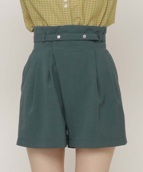 REDYAZEL（レディアゼル）の「アシメタックデザインショートパンツ（その他パンツ・レディース・ベージュ/ネイビー/グリーン・SMALL/MEDIUM）」の20枚目の写真