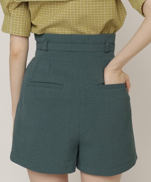 REDYAZEL（レディアゼル）の「アシメタックデザインショートパンツ（その他パンツ・レディース・ベージュ/ネイビー/グリーン・SMALL/MEDIUM）」の5枚目の写真