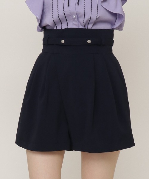 REDYAZEL（レディアゼル）の「アシメタックデザインショートパンツ（その他パンツ・レディース・ベージュ/ネイビー/グリーン・SMALL/MEDIUM）」の21枚目の写真