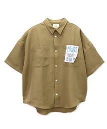 CORISCO | CORISCO ソフトライクリネン半袖BIGシャツ(M1)(シャツ/ブラウス)