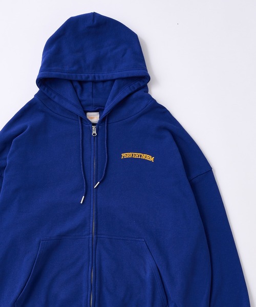 WHO'S WHO gallery(フーズフーギャラリー)の「【KOOKY'N/クーキー】刺繍スウェットジップパーカー(パーカー・メンズ・アッシュグレー/ブラック/ネイビー/ブルー/グリーン・FREE)」の22枚目の写真