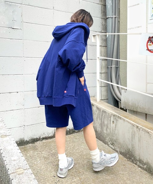 WHO'S WHO gallery(フーズフーギャラリー)の「【KOOKY'N/クーキー】刺繍スウェットジップパーカー(パーカー・メンズ・アッシュグレー/ブラック/ネイビー/ブルー/グリーン・FREE)」の10枚目の写真