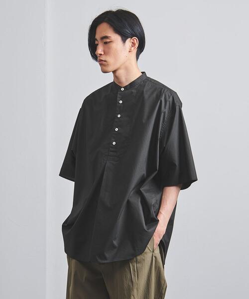 EN ROUTE　アンルート　切り替え プルオーバー 半袖シャツ EN ROUTE（アンルート）の「＜EN ROUTE（アンルート