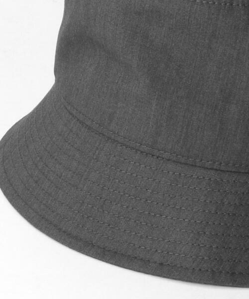 green label relaxing（グリーンレーベルリラクシング）の「CM GLR TR バケットハット（ハット・メンズ・ベージュ/ブラック/グレー・FREE）」の8枚目の写真