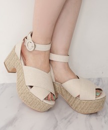 ジュートクロスサンダル