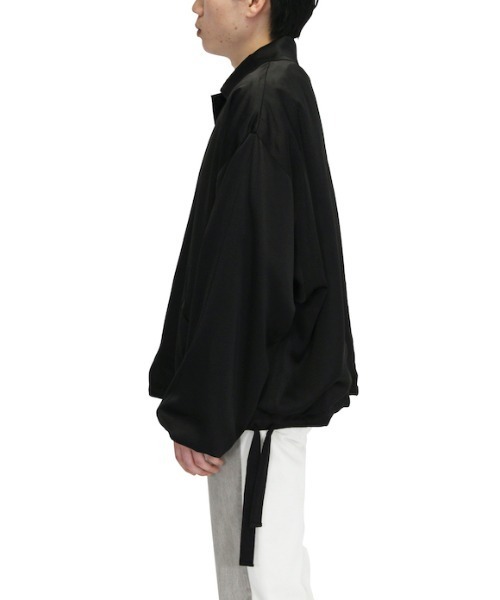 R.M GANG（アールエムギャングレベルモダニストギャング）の「R.M GANG COACH JACKET（ブルゾン・メンズ・ブラック・FREE）」の3枚目の写真