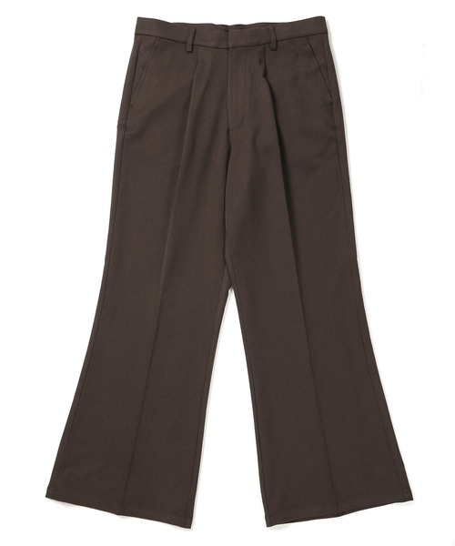 G.O.C（ジーオーシー）の「TRワイドフレアスラックス（スラックス・メンズ・ブラック/グレー/ブラウン/オフホワイト・SMALL/MEDIUM/LARGE）」の14枚目の写真