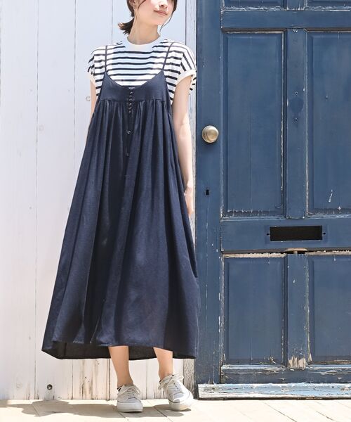 レーヨン麻キャミワンピース（ワンピース）｜rps（アールピーエス）の