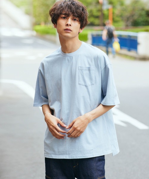 直営店 Web限定 Kgfr カガフリ 胸ポケット無地カットソー Tシャツ Tee ポケット