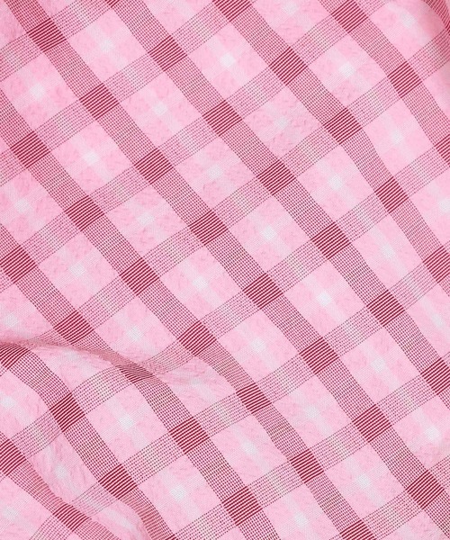 WC（ダブル シー）の「チェックフリルシャーリングブラウス（シャツ/ブラウス・レディース・ピンク/オレンジ/ライトパープル・FREE）」の13枚目の写真