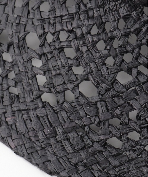 Simplicite（サンプリシテ）の「透かし柄編みハット（ハット・レディース・ブラック/ベージュ・FREE）」の12枚目の写真