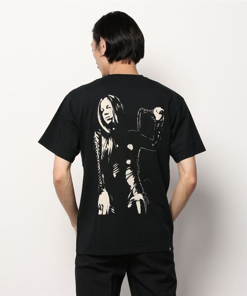 HYSTERIC GLAMOUR（ヒステリックグラマー）の「DOMINANT WOMAN Tシャツ（Tシャツ/カットソー・メンズ・ホワイト/ブラック/パープル・SMALL/MEDIUM/LARGE/X-LARGE）」の6枚目の写真