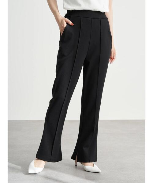 earth music&ecology（アースミュージックアンドエコロジー）の「スタイリッシュカットパンツ ＊（その他パンツ・レディース・ブラック/ラベンダー/グリーン系その他2・S/M）」の5枚目の写真