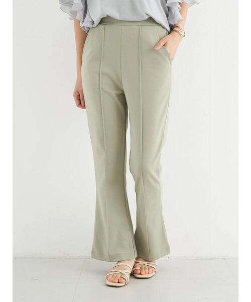 earth music&ecology（アースミュージックアンドエコロジー）の「スタイリッシュカットパンツ ＊（その他パンツ・レディース・ブラック/ラベンダー/グリーン系その他2・S/M）」の6枚目の写真