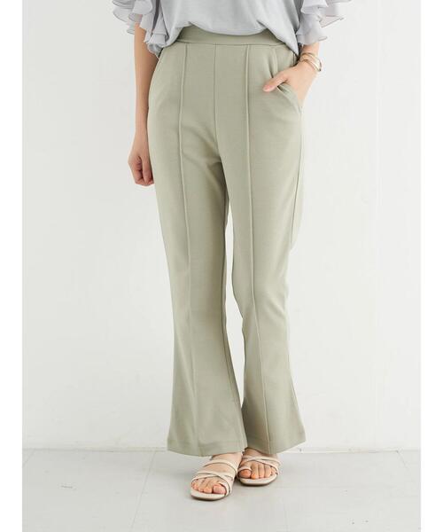 earth music&ecology（アースミュージックアンドエコロジー）の「スタイリッシュカットパンツ ＊（その他パンツ・レディース・ブラック/ラベンダー/グリーン系その他2・S/M）」の7枚目の写真