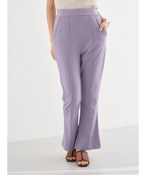 earth music&ecology（アースミュージックアンドエコロジー）の「スタイリッシュカットパンツ ＊（その他パンツ・レディース・ブラック/ラベンダー/グリーン系その他2・S/M）」の18枚目の写真