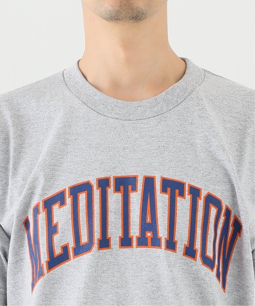 POWERS（パワーズ）の「【POWERS / パワーズ】 MEDITATION TEE Coll ON AIR（Tシャツ/カットソー・メンズ・ブラック/チャコールグレー・MEDIUM/LARGE）」の10枚目の写真