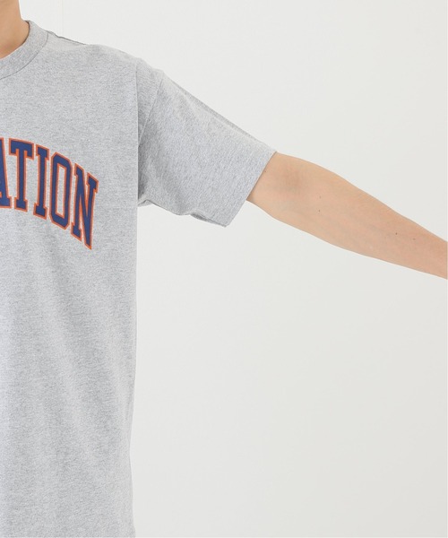 POWERS（パワーズ）の「【POWERS / パワーズ】 MEDITATION TEE Coll ON AIR（Tシャツ/カットソー・メンズ・ブラック/チャコールグレー・MEDIUM/LARGE）」の18枚目の写真
