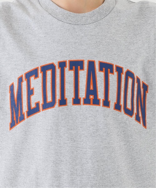 POWERS（パワーズ）の「【POWERS / パワーズ】 MEDITATION TEE Coll ON AIR（Tシャツ/カットソー・メンズ・ブラック/チャコールグレー・MEDIUM/LARGE）」の16枚目の写真