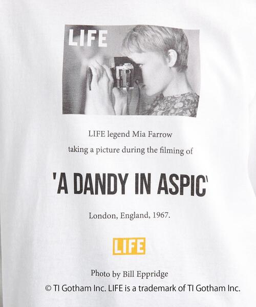 GOOD ROCK SPEED（グッドロックスピード）の「【別注】＜GOOD ROCK SPEED＞ LIFE ロングスリーブ フォト Tシャツ カットソー（Tシャツ/カットソー・レディース・ブラック/ダークブラウン/オフホワイト/その他1・FREE）」の5枚目の写真