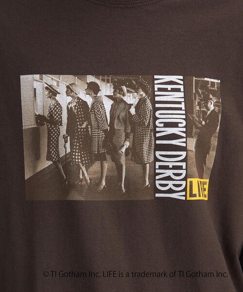 GOOD ROCK SPEED（グッドロックスピード）の「【別注】＜GOOD ROCK SPEED＞ LIFE ロングスリーブ フォト Tシャツ カットソー（Tシャツ/カットソー・レディース・ブラック/ダークブラウン/オフホワイト/その他1・FREE）」の10枚目の写真