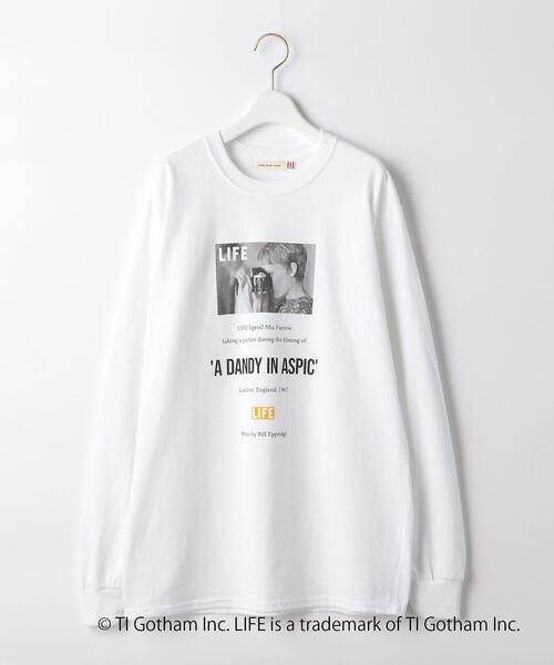 GOOD ROCK SPEED（グッドロックスピード）の「【別注】＜GOOD ROCK SPEED＞ LIFE ロングスリーブ フォト Tシャツ カットソー（Tシャツ/カットソー・レディース・ブラック/ダークブラウン/オフホワイト/その他1・FREE）」の16枚目の写真