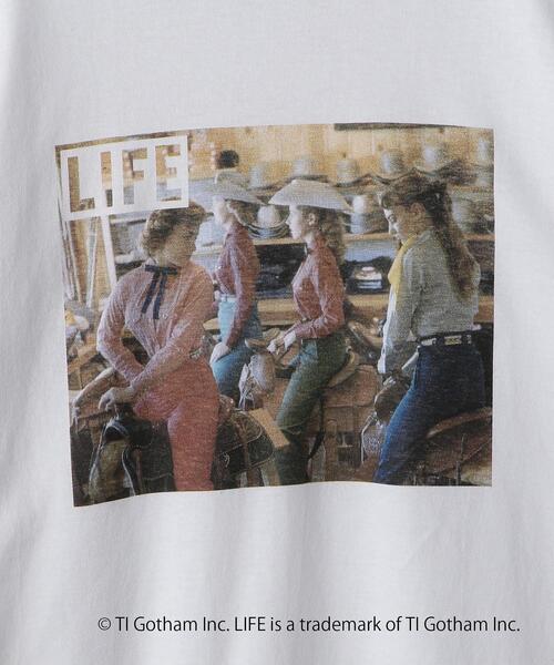 GOOD ROCK SPEED（グッドロックスピード）の「【別注】＜GOOD ROCK SPEED＞ LIFE ロングスリーブ フォト Tシャツ カットソー（Tシャツ/カットソー・レディース・ブラック/ダークブラウン/オフホワイト/その他1・FREE）」の13枚目の写真