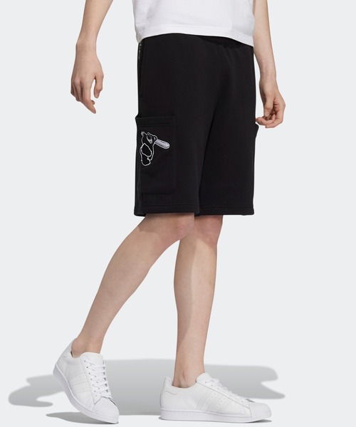 ☆adidas×PIXARハーフパンツ adidas Originals】ピクサー ハーフパンツ マンガ Black｜Yahoo