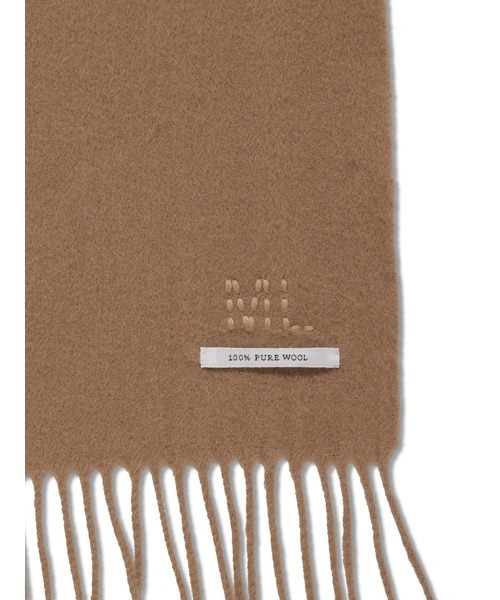 Mila Owen（ミラオーウェン）の「ウールストール（ストール/ショール・レディース・ベージュ/ブルー/アイボリー/パープル・FREE）」の7枚目の写真