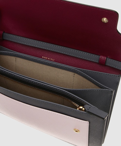MARNI（マルニ）の「TRUNK / 3コンパートメントポシェット（ショルダーバッグ・レディース・レッド系その他/オレンジ系その他/ベージュ系その他2・ONE SIZE）」の4枚目の写真