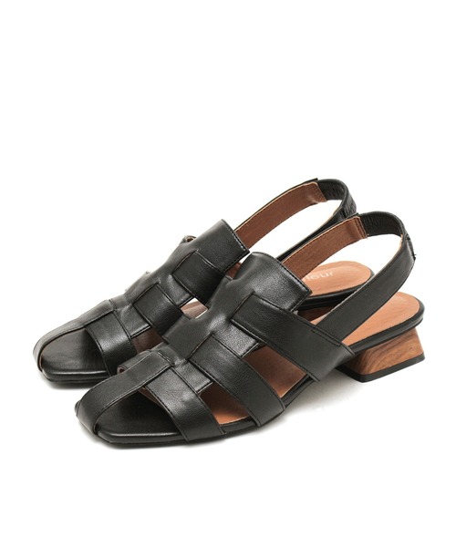 grandfleur（グランドフルール）の「グルカサンダル（サンダル・レディース・ブラック/ホワイト・S/M/LL/L）」の11枚目の写真