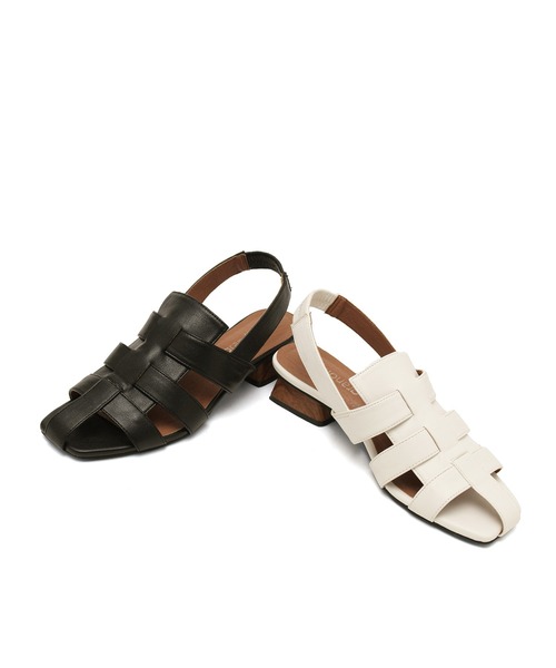 grandfleur（グランドフルール）の「グルカサンダル（サンダル・レディース・ブラック/ホワイト・S/M/LL/L）」の15枚目の写真