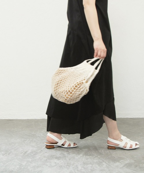 grandfleur（グランドフルール）の「グルカサンダル（サンダル・レディース・ブラック/ホワイト・S/M/LL/L）」の13枚目の写真