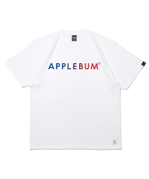 APPLEBUM（アップルバム）の「Gradation Logo T-shirt (Knickerbocker)（Tシャツ/カットソー・メンズ・ホワイト/グレー/ブラック・LARGE/X-LARGE/MEDIUM/XX-LARGE/SMALL）」の2枚目の写真