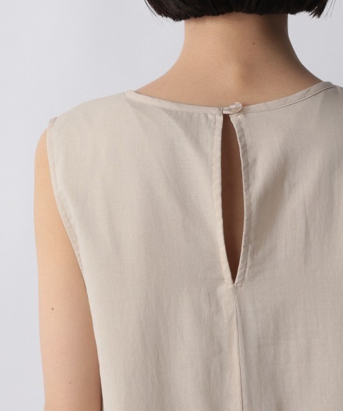 LOWRYS FARM（ローリーズファーム）の「ティアードボイルワンピースノースリーブ　957896（ワンピース・レディース・アイボリー/ブラック/カーキ/レッド・FREE）」の13枚目の写真