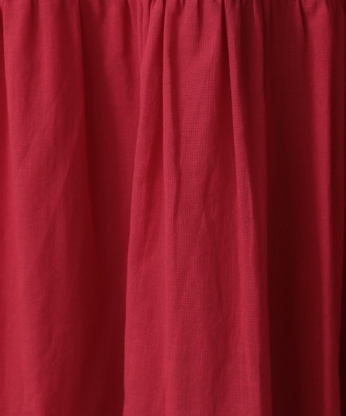 LOWRYS FARM（ローリーズファーム）の「ティアードボイルワンピースノースリーブ　957896（ワンピース・レディース・アイボリー/ブラック/カーキ/レッド・FREE）」の16枚目の写真