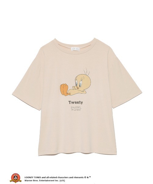 セール Tweety コラボｔシャツ ルームウェア パジャマ Snidel Home スナイデルホーム のファッション通販 Zozotown