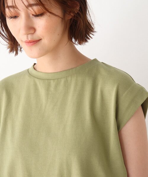 DRESKIP（ドレスキップ）の「◆ショルダータックTシャツ（Tシャツ/カットソー・レディース・カーキ/グレー系その他/ベージュ系その他6/ナチュラル・03/02）」の11枚目の写真