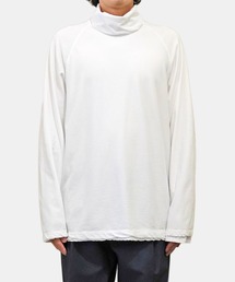 トップス ATON FRESCA LAYERED CREWNECK PULLOVER Aton 'Crewneck Sweater' (Green Fresca Knit) – C'H'C'M'