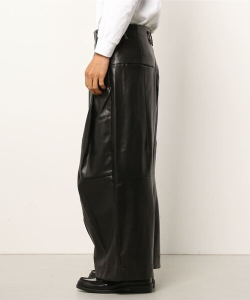 パンツ SHINYA KOZUKA LEATHER BAGGY PANTS SHINYAKOZUKA（シンヤコヅカ）の「SHINYA KOZUKA /シンヤ コヅカ