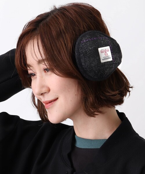 Harris Tweed ハリス ツィード イヤーマフラー