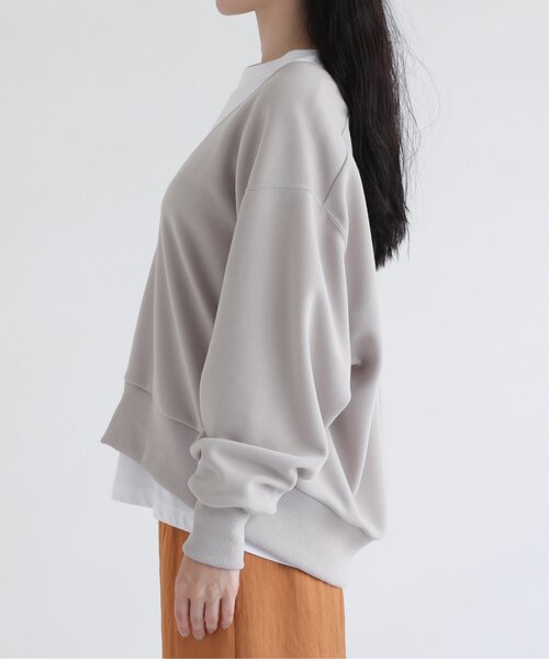 MJUKA.（ミューカ）の「深Vプルオーバー（Tシャツ/カットソー・レディース・ブラック/ベージュ・FREE）」の21枚目の写真