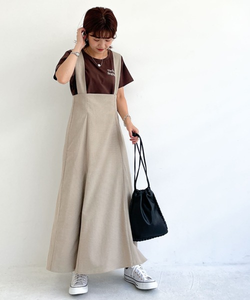 archives（アルシーヴ）の「サス付きマーメードスカート（スカート・レディース・ベージュ/ブラウン/レッド系その他/グレイッシュベージュ・MEDIUM）」の9枚目の写真