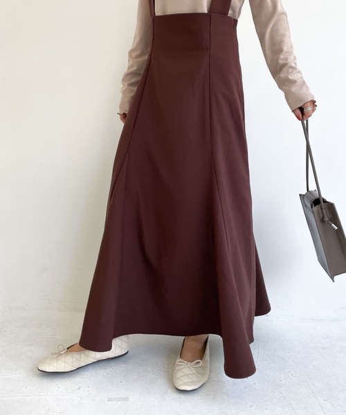 archives（アルシーヴ）の「サス付きマーメードスカート（スカート・レディース・ベージュ/ブラウン/レッド系その他/グレイッシュベージュ・MEDIUM）」の12枚目の写真