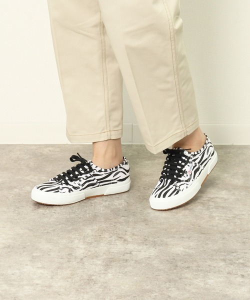 SUPERGA(スペルガ)の「∴【 SUPERGA / スペルガ 】1S001W00 アニマル柄 キャンバス スニーカー KPA(スニーカー・レディース・その他1/その他2・38/39/36/37)」の2枚目の写真