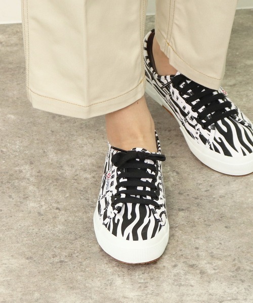 SUPERGA(スペルガ)の「∴【 SUPERGA / スペルガ 】1S001W00 アニマル柄 キャンバス スニーカー KPA(スニーカー・レディース・その他1/その他2・38/39/36/37)」の7枚目の写真